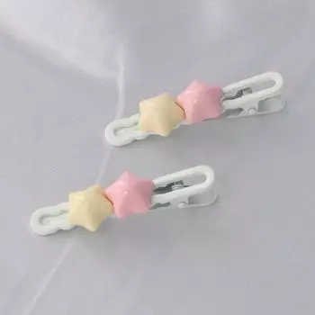 Милые Красочные 3D Заколки для Волос в Виде Звездочек для Девочек Сладкое Украшение для Волос Мультяшная Заколка Зажим Барретты Детские Прекрасные Аксессуары для Волос