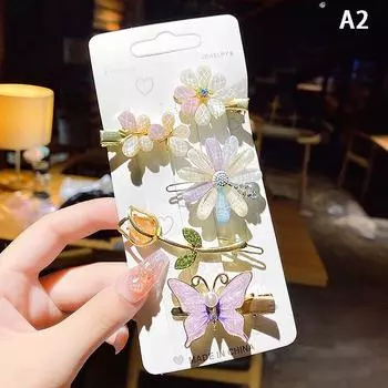 Милые красочные заколки для волос, блестящие заколки для волос в форме сердца для девочек, боковые заколки, милые заколки, аксессуары для волос