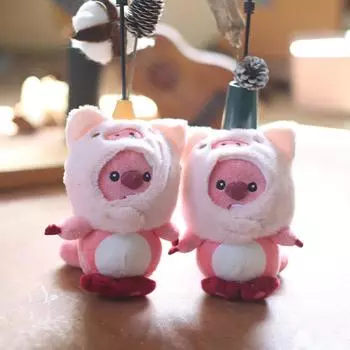 Милые креативные куклы, игрушки, брелок-петля, кавайные плюшевые игрушки, подвеска, забавный мультяшный кулон, рюкзак, украшения, аксессуары, подарки