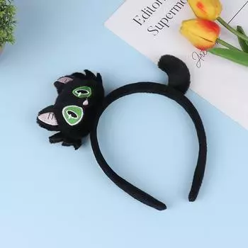 Милые креативные повязки для волос с котом, забавный мультяшный головной убор, супер милая повязка на голову с котом, модные аксессуары для волос