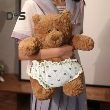 Милые куклы-медведи с трусиками Мягкие игрушки Плюшевый плюшевый мишка Плюшевая игрушка Друг для сна Обнимашки Мягкие игрушки Компаньон Подарки на Рождество и день рождения 28cm Bear