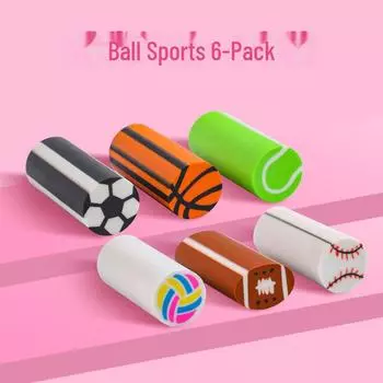 Милые ластики с изображением мультяшных животных для детей – идеально подходят для школы и художественных проектов