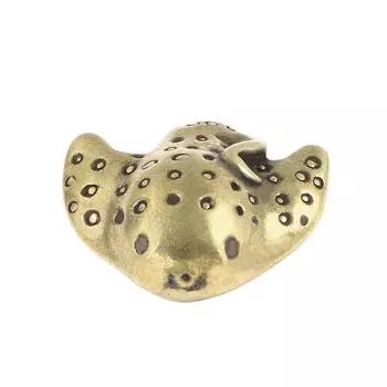 Милые латунные фигурки скатов-дьяволов, Морской организм, Декоративные фигурки, Манта, Рыба-дьявол, Украшение для стола, Креативные сувениры