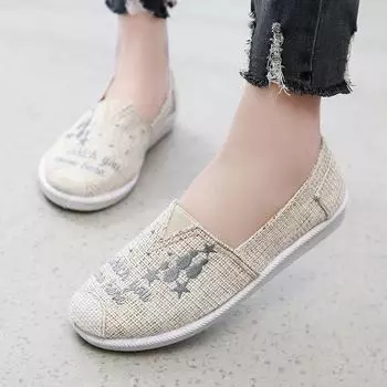 Милые легкие весенние и летние мокасины Cresfimix для женщин, повседневные, удобные, дышащие, с рисунком, A489 35