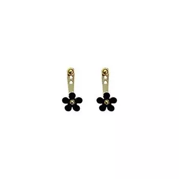 Милые маленькие цветочные серьги-подвески с милыми девчачьими серьгами