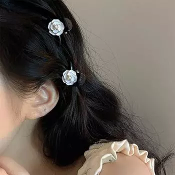 Милые маленькие камелии винтажные заколки для волос для женщин и девочек ретро-заколка для волос повязка на голову для аксессуаров для волос головной убор украшение A1
