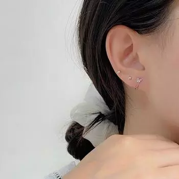 Милые маленькие свежие серьги-бабочки для женщин, новые изысканные универсальные серьги для подруг