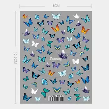 Милые милые наклейки для ногтей в виде банта и сердца 3D-наклейки для ногтей для девочек Инструменты для маникюра Декоративные аксессуары