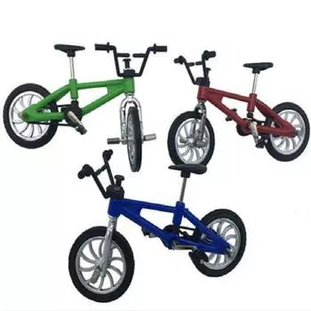 Милые мини-игрушки для пальцев Bmx, горный велосипед, креативный игровой костюм для детей и взрослых, 3 цвета, велосипед BMX Fixie, игрушка для пальцев, самокат зелёный