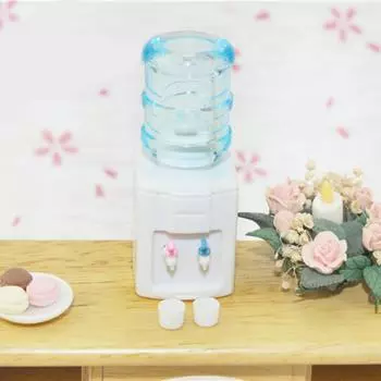 Милые мини-питьевые фонтанчики, модель кукольного домика, миниатюрная игрушка-кукла, аксессуары для дома