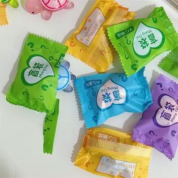 Милые мини-светящиеся черепашки, модель, слепой мешок, игрушки, миниатюрные куклы-сюрпризы, фигурки, поделки из смолы, настольные украшения, аксессуары 1Pc Random