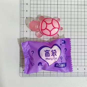 Милые мини-светящиеся черепашки, модель, слепой мешок, игрушки, миниатюрные куклы-сюрпризы, фигурки, поделки из смолы, настольные украшения, аксессуары