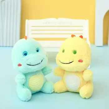 Милые мультяшные динозавры животные мягкие плюшевые игрушки хобби изысканный кавайный рюкзак украшение брелок подарки на день рождения дети