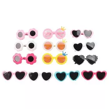 Милые мультяшные очки для кошек, милые маленькие очки для собак и кошек, реквизит для фотографий домашних животных, модные аксессуары для животных, подарки для животных A6