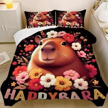 Милые мультяшные простыни с дельфинами и пуховые пододеяльники, детские пододеяльники, украшения для взрослой комнаты, мягкое постельное белье из ультратонкого волокна 90x200cm