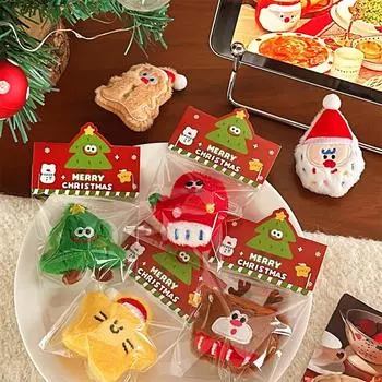 Милые мультяшные рождественские плюшевые броши для женщин и девочек, винтажные булавки, универсальные аксессуары для одежды и корсажа, подарки A4