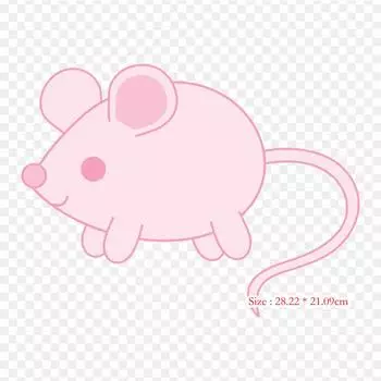 Милые мышки мультфильм компьютер утюг на термопереносе печать виниловые заплатки наклейки для одежды аппликации своими руками моющиеся заплатки