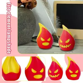 Милые огни в виде дьявола пламени, ночник в виде дьявола пламени, украшения в виде дьявола пламени, ночные огни для вечеринок, подарки для мальчиков, девочек и детей One Size