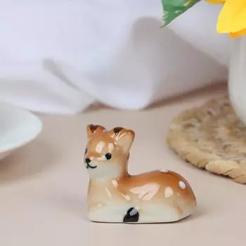 Милые палочки для еды оленя Сика керамические для держателя палочки для еды стойки для ежедневного использования