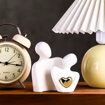 Милые парочки, демонстрационные предметы для домашнего декора, декоративные элементы для спальни | Романтические любовные демонстрационные предметы, подарочный предмет на годовщину, День святого Валентина