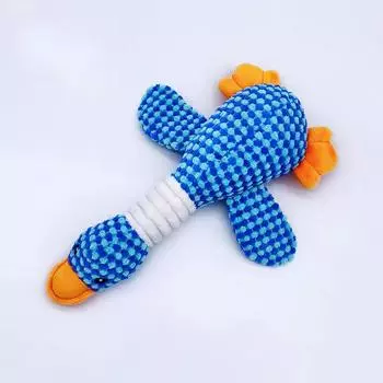 Милые плюшевые игрушки для собак, игрушка-пищалка для уток, щенков, звук дикого гуся, жевательная игрушка для маленьких, средних и больших собак, чистка зубов