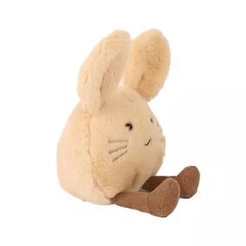 Милые плюшевые игрушки кролика, очаровательные куклы-кролики, прочные мягкие плюшевые игрушки, супермягкие кролики для девочек, детей, подарок на день рождения, Рождество 27*15*13cm шампанского