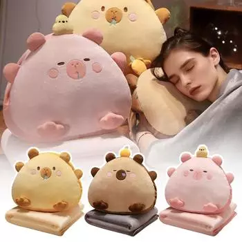 Милые плюшевые игрушки, мультяшные куклы, фигурки, детские подарки One Size коричневый