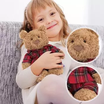 Милые плюшевые игрушки Мультяшные куклы Украшения для дома Детские подарки One Size