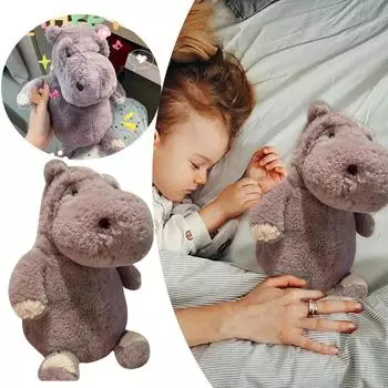 Милые плюшевые игрушки Мультяшные куклы Украшения для дома Детские подарки One Size серый