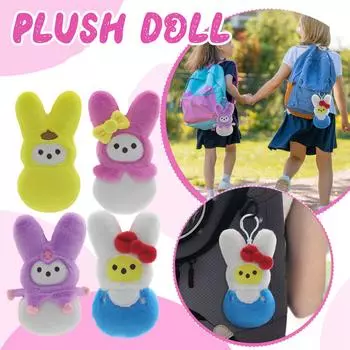 Милые плюшевые игрушки Мультяшные куклы Украшения для дома Детские подарки One Size синий