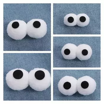 Милые плюшевые куклы своими руками, безопасные глаза амигуруми, мини-круглые глаза для кукол, девочки 8.5cm