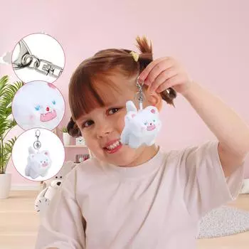 Милые плюшевые куклы в виде черных кошек для пар и подвески на сумку. Автомобильные брелки и украшения One Size