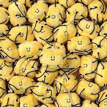 Милые плюшевые кукольные брелоки для ключей в виде масла, креативный рюкзак, подвеска для женщин и девочек, милые мультяшные куклы, игрушки, автомобильные брелки, подарки