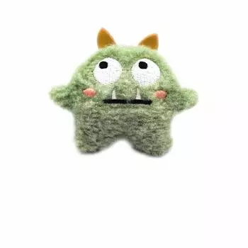 Милые плюшевые маленькие монстры, уродливая милая кукла, плюшевая игрушка в подарок для детей 2-6 лет G зелёный