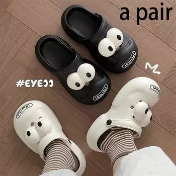 Милые подвески для обуви для девочек, аксессуары, забавные аниме-аксессуары, забавные украшения в виде больших глаз своими руками A1