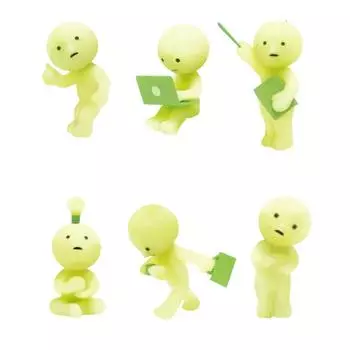 Милые подвесные украшения для автомобиля, светящаяся коробка, 12 коробок One Size