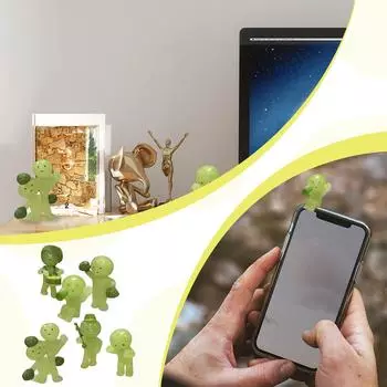 Милые подвесные украшения для автомобиля, светящаяся коробка, 12 коробок One Size