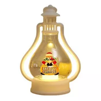 Милые праздничные атмосферные огни на батарейках рождественские лампы подвесной новогодний декор B