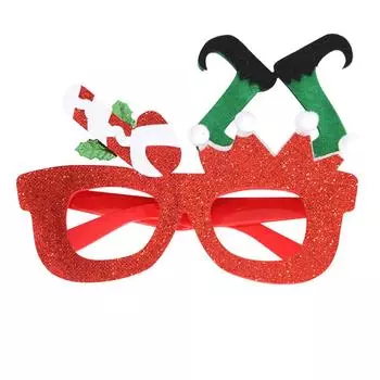 Милые праздничные очки со стразами 3D фото очки оправа на день рождения KD04