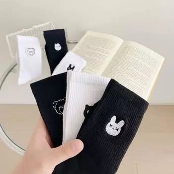 Милые японские носки на весну и лето в стиле ретро для женщин, женские завязанные спортивные сеточки, черные, белые, простые модные носки