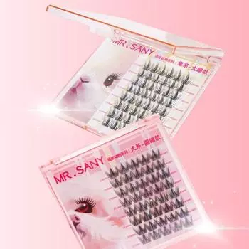 Милые ресницы Manga Lashes Clusters Eye Lashes Makeup Tool Segmented False Eyelash Daily styleA