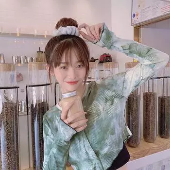 Милые резинки для волос, плюшевые резинки для волос, эластичные, для девочек и женщин, теплые, зимние, мягкие резинки, уникальные чёрный