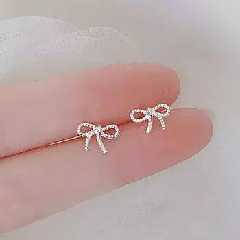 Милые серьги-бабочки, модные серьги-гвоздики с бантом для женщин, уникальные дизайнерские серьги, свадебные украшения, подарок на день рождения