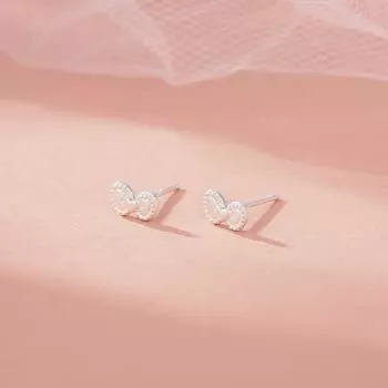 Милые серьги-бантики для женщин с милыми девчачьими новыми серьгами