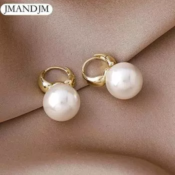 Милые серьги-кольца с имитацией шпильки для женщин, минималистичные серьги-капельки, свадебные модные украшения белый