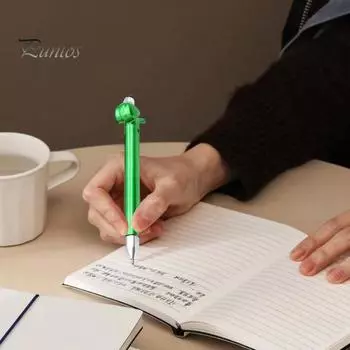 Милые шариковые ручки, ручки в виде таксы, 1 мм, черные чернила, мультяшные ручки с собаками для школы, офиса, емкостная сенсорная ручка для планшетов, телефонов серебряный