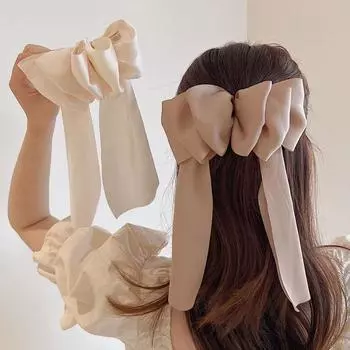 Милые шпильки для волос, зажим для волос, женские заколки для волос, пружинные зажимы-бантики, корейская заколка для волос, держатель для хвоста зелёный