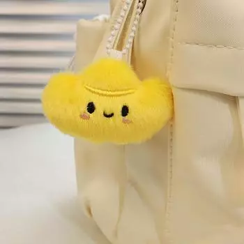Милые слитки плюшевая игрушка брелок пушистая мягкая игрушка удачи богатства рюкзак сумка подвеска амулеты очаровательный подарок