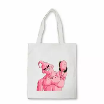 Милые студенческие сумки с рисунком дракона в стиле аниме, холщовая сумка для подростков и мальчиков, эко-сумка-шоппер большой вместимости, сумки-тоут Bolsas 24*26cm