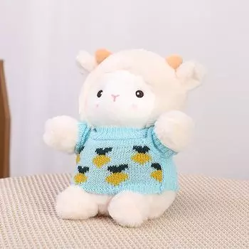 Милые тряпичные куклы овечьи плюшевые куклы Kawaii игрушки из альпаки мягкие животные подушка для сна день рождения, свадьба, вечеринка, игрушки